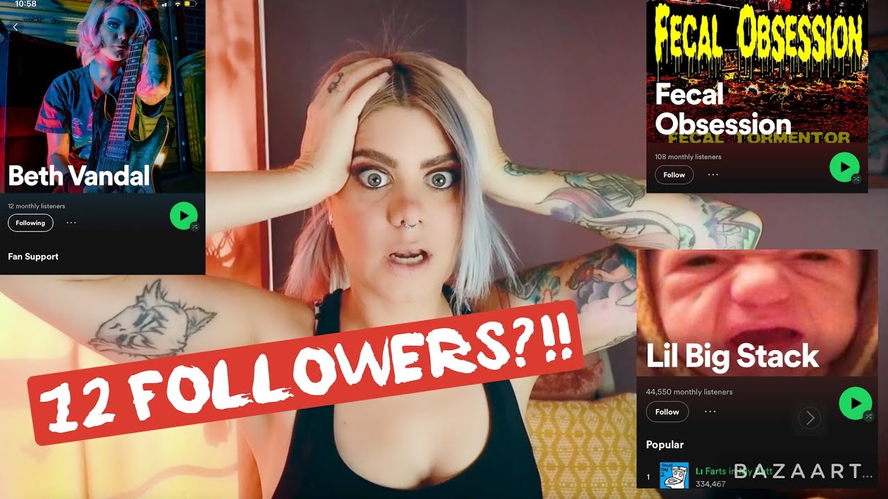 NO ONE is listening to my MUSIC! Mental Breakdown & Weird Spotify Bands