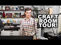 Simon Hurley CRAFT ROOM TOUR & ORGANIZATION (2020)!