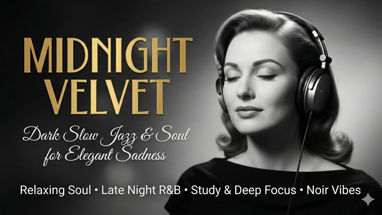 [R&B Relax 3] Midnight Velvet – Dark Slow Jazz & Soul for Elegant Sadness (Noir Vibes)