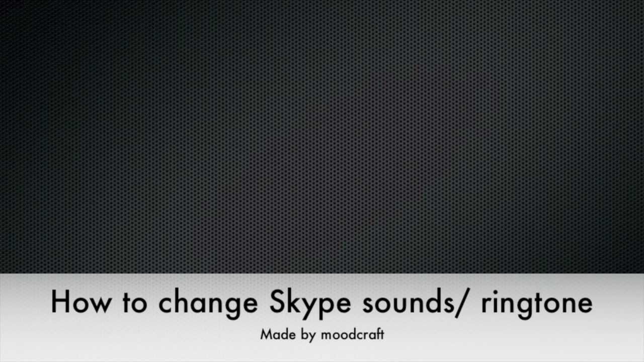 custom skype ringtones