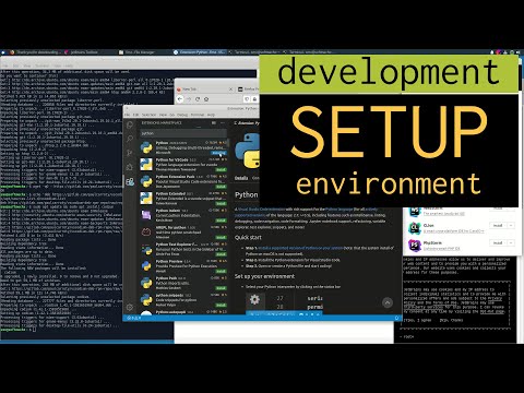 dev setup development environment manually