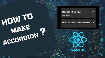 Build a FAQ Accordion with React Hooks | React Tutorials