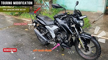 Tvs Apache RTR 160 4v ADV Touring Modified /HT EXHAUST @WeUncut