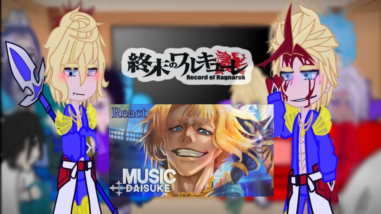 💧Meus personagens favoritos +Convidado reagindo ao Rap do Poseidon💧2/8💧//Daisuke//💧