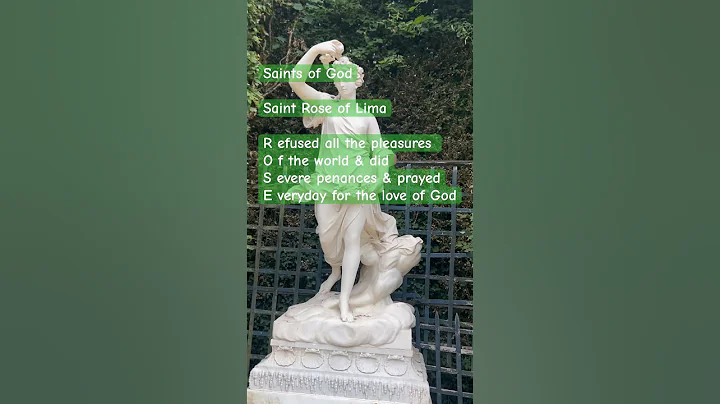 Saints of God: Rose of Lima #rose #benedict #france #saints #jesus #church  #prayer #faith #lima