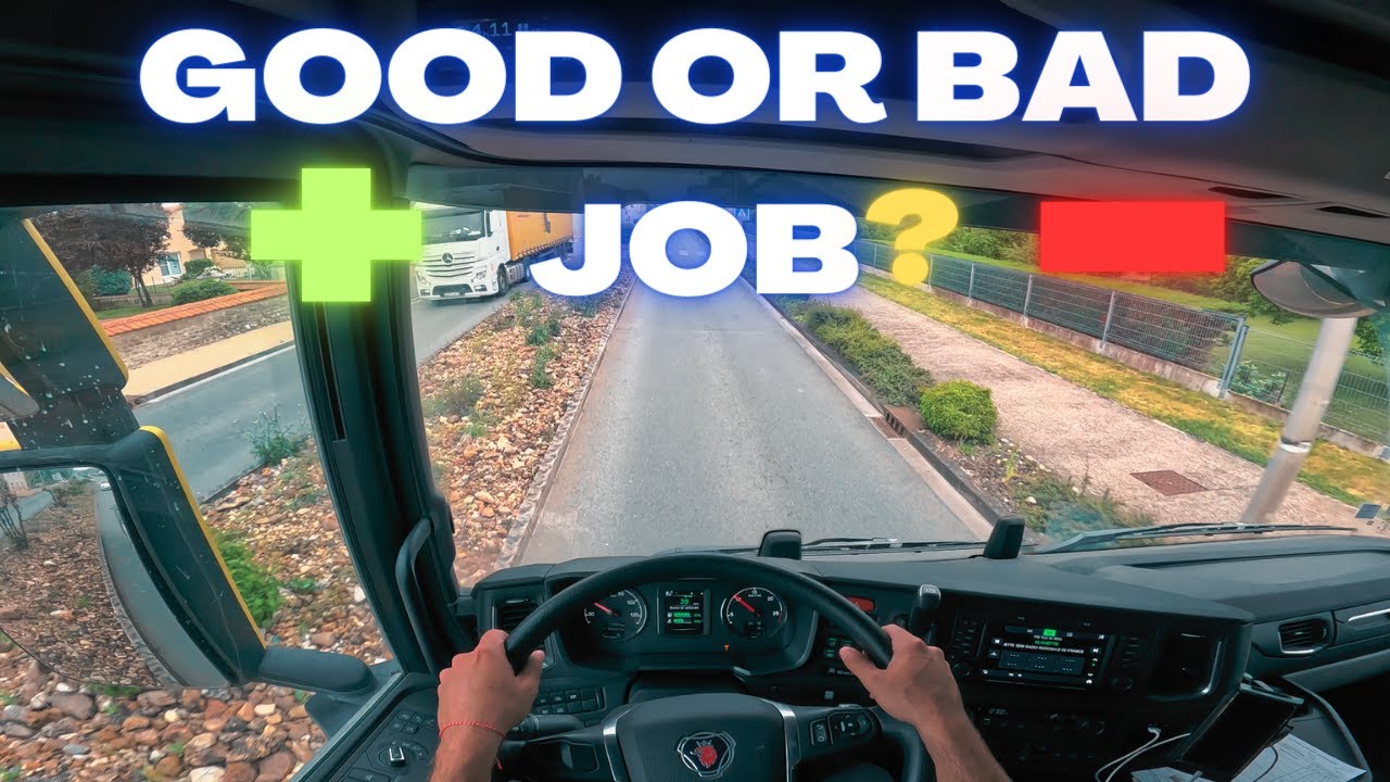 PROS AND CONS OF TRUCK DRIVING | 4K POV SCANIA R450 - YouTube