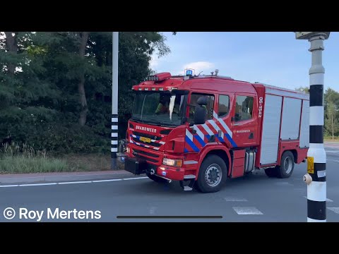25/08/22 Brandweer Elburg en Oldebroek onderweg naar een zeer grote berm/bosbrand A28 Harderwijk.