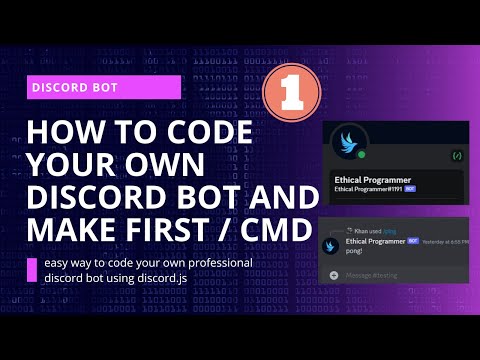How to Create a Discord Bot: Step-by-Step Guide for Making Your First Slash Command (Part : 1)