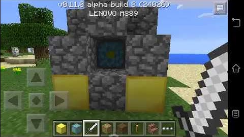 how to make neather reactor - Minecraft pe 0.11.0