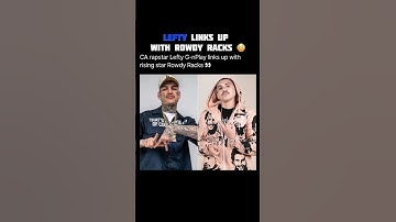 Lefty GunPlay links up with Rowdy Racks for collab 😳🔥 #shorts #leftygunplay #rowdyracks