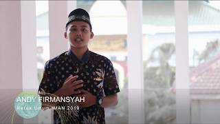 Ucapan Selamat dan sukses MUBES III IKSAN Jabodetabek dari Ketua IMAN | Andy Firmansyah