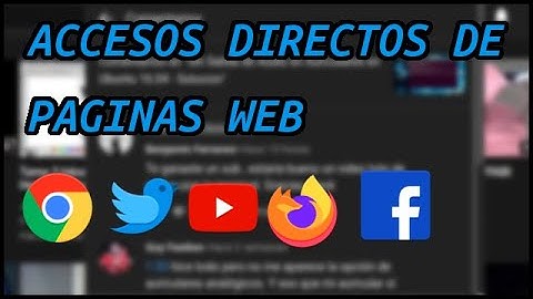Crear Accesos Directos de Paginas Web en el Escritorio de Linux Ubuntu