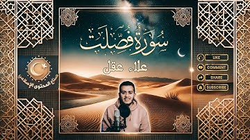 سورة فصلت بصوت القارئ علاء عقل تلاوة خاشعة هادئة - Alaa Aql -  Surah Fussilat