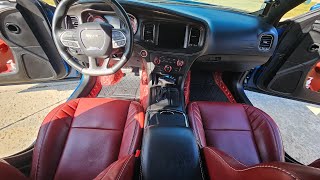 FINALLY!!! LUXURIOUS CHARGER HELLCAT INTERIOR Dodge Charger Hellcat Interior