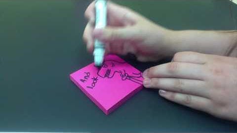 Sticky Notes- A Stop-motion animation.