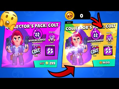 ჩემი პირველი ჰიპერჩარჯერი კოლტზე! brawl stars