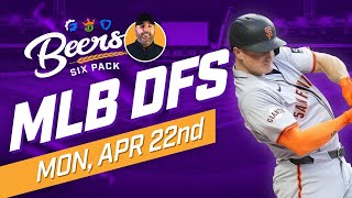 SNEAKY Picks For A Coors Field Slate! | Monday MLB DFS DraftKings \& FanDuel Picks - Beer's 6 Pack