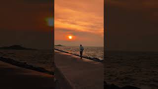 Evening glow, heart at peace ✨#sunset #evening #goldenhour #nature #sky #travel #beautiful #viral