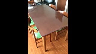 テーブルに筆圧の跡が付く、硬くて書きにくい、両方の解決方法