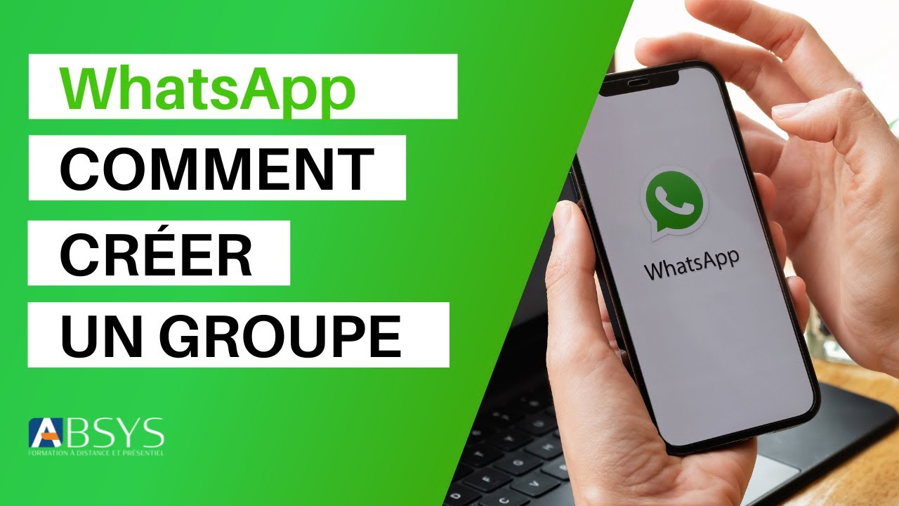 Comment créer un groupe WhatsApp TUTO YouTube