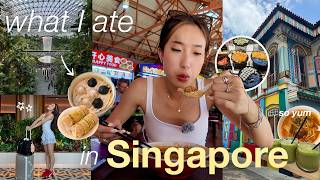 What I Ate u0026 Things To Do In Singapore  Hawker Centers Bfast Buffets And Cafes