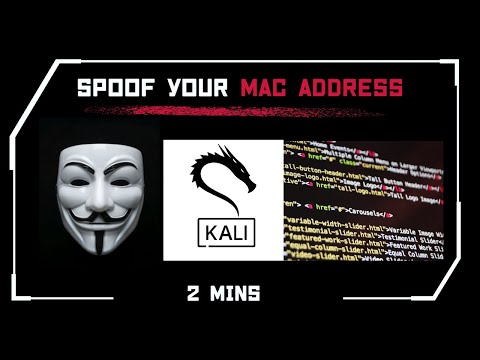 Macchanger Guide | Fake MAC Address | 2mins | Kali Linux