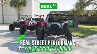 Real Street Performance Introduces New Powersports Side By Sides Can-Am - Yamaha