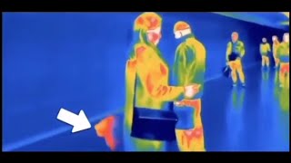 Using infrared cameras to see people fart