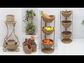 Unique Space Saving Ideas From Reuse Waste Material | Jute Craft Ideas