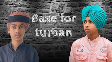 Base for turban