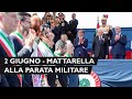 Mattarella alla parata militare