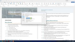 Creating a link (inserting a link to a section in the document) – Word tutorial screenshot 4