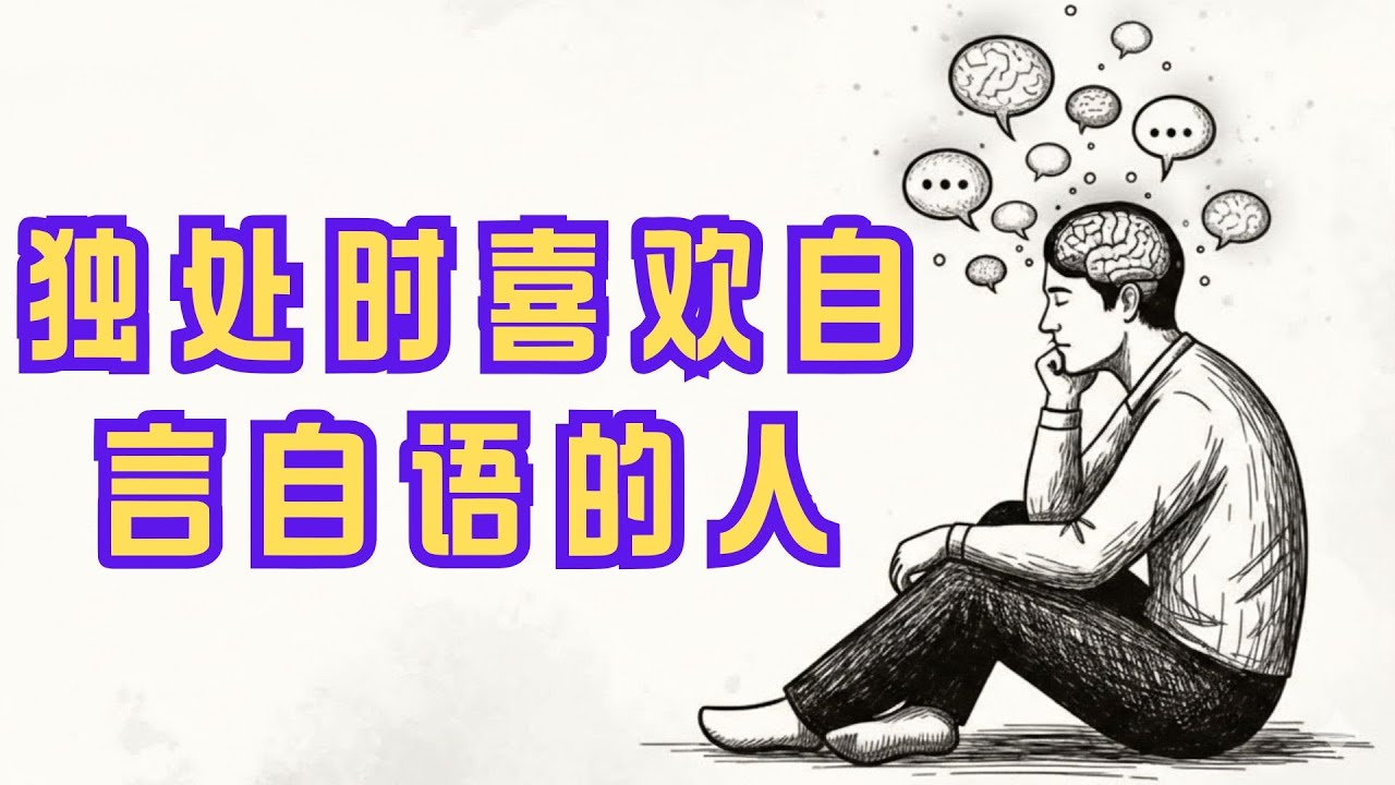 如果你独处时会自言自语,你可能具备以下四个独特特征。| 人类心理学 - YouTube