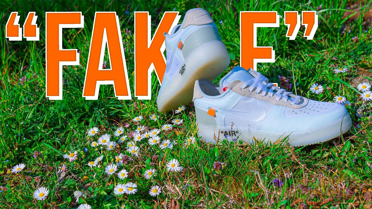 Nike Air Force 1 Low Off-White: originali o fake? 😱 Confronto