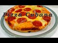 Receta de pizza cubana/ Como hacer PIZZA CUBANA FACIL/ Cuban pizza/ como hacer pizza