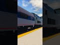 Amtrak ALC-42 Departing Fort Lauderdale #rsu #amtrak #roblox #shorts