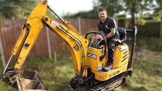 Excavating For My Workshop and Driving a Mini Digger(Badly) -  Workshop Build PT1