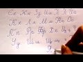 Ukrainian lesson. Handwriting in Ukrainian