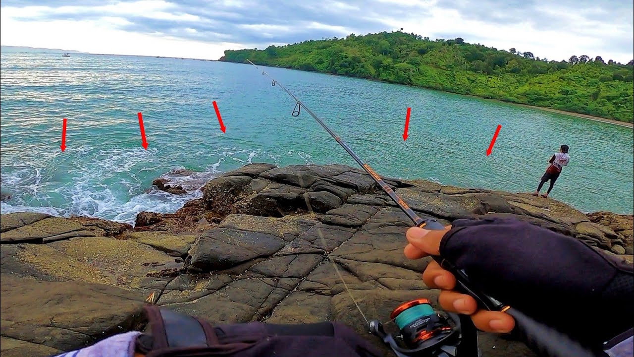DISINI TITIK KUMPUL GT PINGGIRAN ‼️ SPOT GACOR MANCING CASTING PINGGIR PANTAI