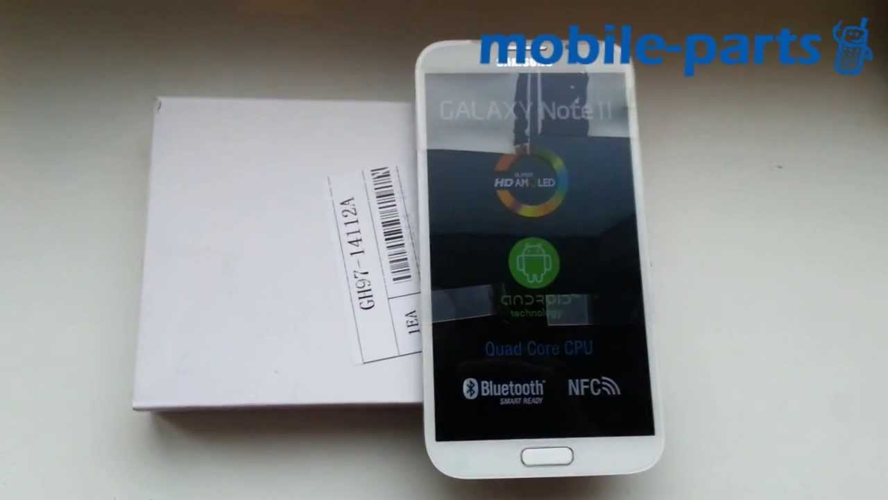 Дисплей в сборе с тачскрином для Samsung N7100 Galaxy Note 2 - YouTube