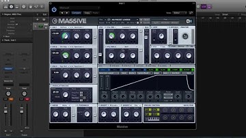 Creating a bass patch in Massive - (Prod-Cast Video Tutorial)
