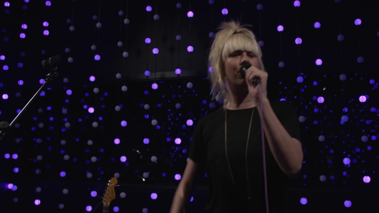 EMA - 33 Nihilistic And Female (Live on KEXP) in studio nails