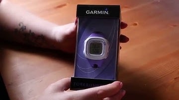 Garmin Forerunner 10 Unboxing July 2015