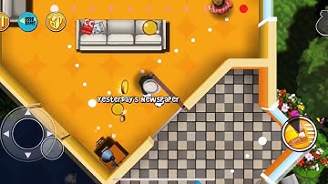 Robbery Bob: CHAPTER 9 - EXTRAS Level 6 , 100% iOS/Android Walkthrough