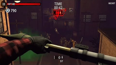 Zombie Hunter D-Day : Offline FPS - Android Game Gameplay Part #1