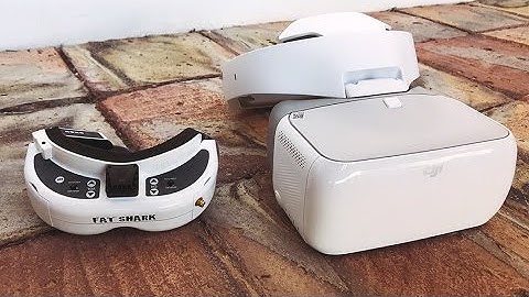 DJI Goggles vs Fat Shark Goggles