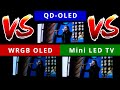 QD-OLED vs WRGB OLED vs Mini LED TV First Impressions at CES 2022 - Them COLOURS!