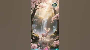 Mystical Crystal Waterfall – Relaxing Fantasy Nature / Thác Nước Pha Lê Huyền Ảo – Thư Giãn  Rừng Mơ