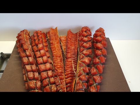 Юкола из красной рыбы, просто и вкусно