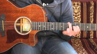 how to play -master- by ben howard (guitar lesson / tutorial)
